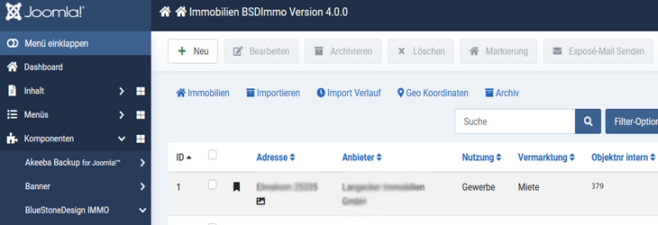 BSDimmo Joomla 5