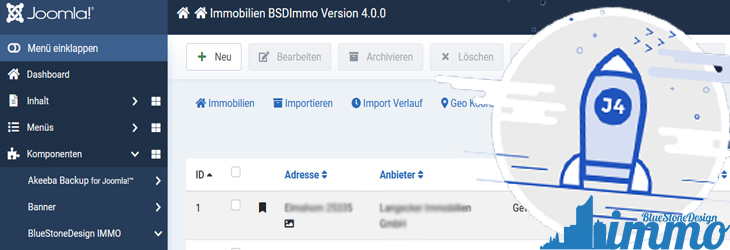 BSDimmo für Joomla 4