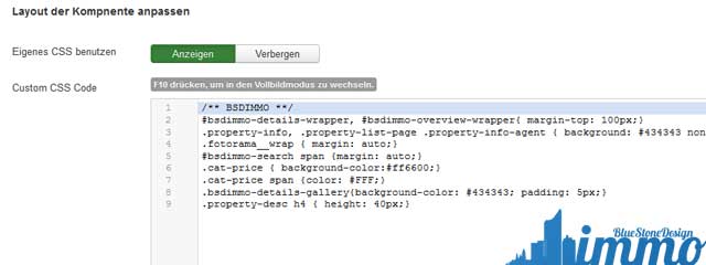 bsdimmo custom css