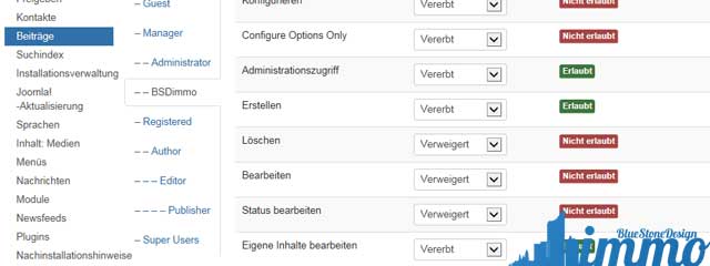bsdimmo acl komponenten
