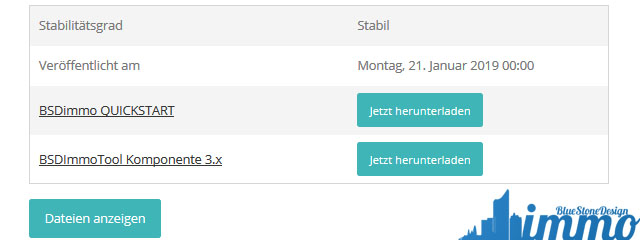 BSDimmo Joomla Quickstart-Paket