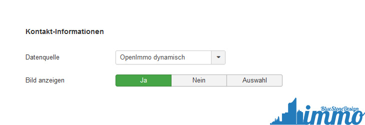 bsdimmo kontaktformular datenquelle