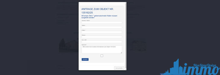 BSDimmo Kontaktformulare