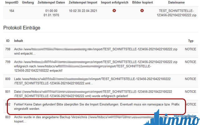 Präfix in OpenImmo