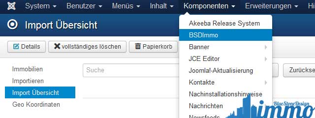 faq import uebersicht